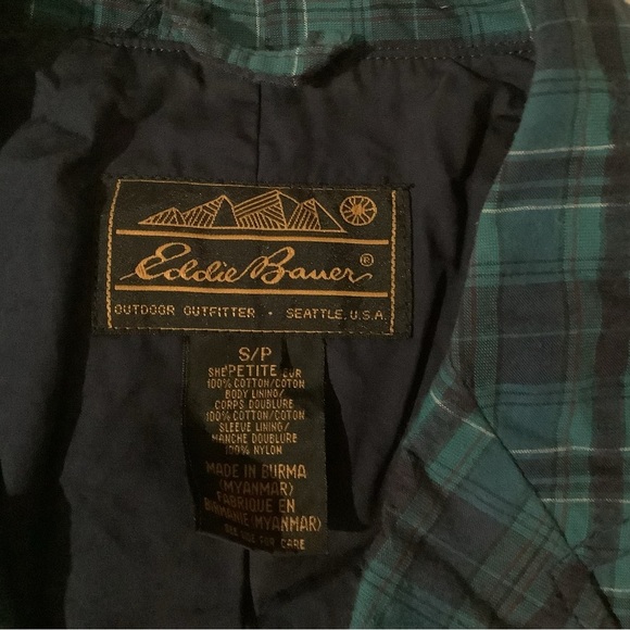 Eddie Bauer Blue Blazer Wool Blend - Picture 8 of 8